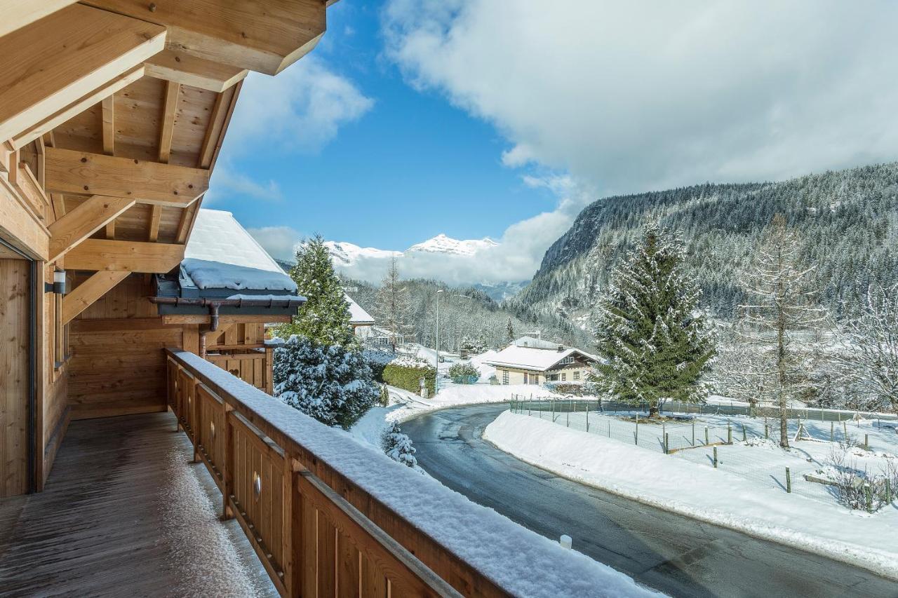 Apartment Trabets 2 - Alpes Travel - Les Houches - Sleeps 8 Eksteriør bilde